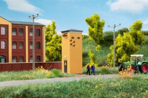 Transformatorhuis & masten (1:160)