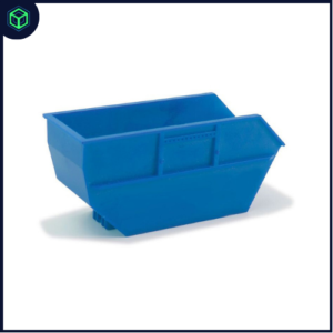 Afvalcontainer 15m3, blauw (2 st.)