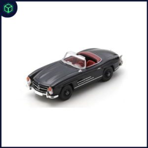 Mercedes Benz 300 SL cabrio, zwart