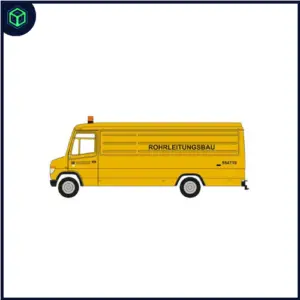 Mercedes Benz T2 Vario Leohard Weiss / Rohrleitungsbau