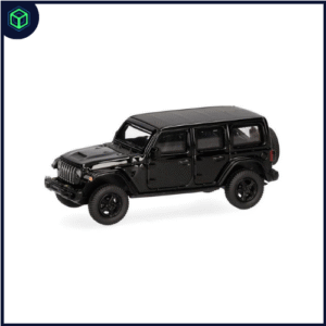 jeep Wrangler '17, zwart