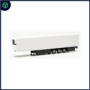 koeltrailer 15m + Paletkasten & chassis bescherming